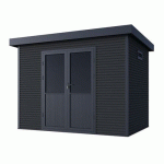 ABRI DE JARDIN ONYX 32 - 6M COMPOSITE - ANTHRACITE