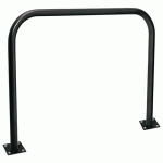 ARCEAU DE PROTECTION SIMPLE 1.50 M PLATINES GALVA NOIR 9005 - PROCITY