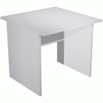 BUREAU PRESTO 80X80CM - PLATEAU GRIS - ARTARREDI