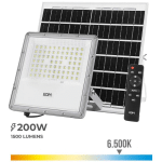 PROJECTEUR LED SOLAIRE PROJECTEUR 200W 1500LM 6500K IP65 EDM. - EDM