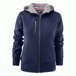 JAMES HARVEST PARKWICK SWEATSHIRT FULLZIP FEMMES MARINE - TAILLE M