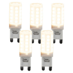 LOT DE 5 LAMPES LED DIMMABLES G9 3W 280 LM 2700K - LUEDD
