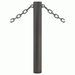POTELET PROVINCE Ø114 MM CHAINES 2 ANNEAUX INOX GRIS PROCITY - PROCITY
