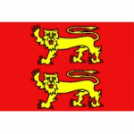 DRAPEAU NORMANDIE : DIMENSIONS - 60 X 90 CM