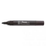 PAPERMATE MARQUEUR PERMANENT POINTE OGIVE CORPS PLASTIQUE ENCRE À FAIBLE ODEUR NOIRE M15