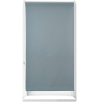 STORE ENROULEUR OCCULTANT, SANS PERÇAGE, PROTÈGE DE LA CHALEUR, PORTES, FENÊTRES, 90X210 CM, TISSU 86 CM, GRIS - RELAXDAYS