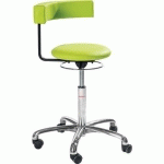 SATURN ALU610 - IMITATION CUIR - MEDIUM - VERT - GLOBAL PROFESSIONAL SEATING