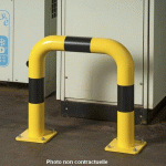 BARRIÈRE DE PROTECTION DROITE - 60CM -HAUTEUR 35 CM- ⌀ 60 MM - MOTTEZ