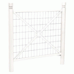 BARRIÈRE PROVINCE GRILLAGÉE 1.07 M CITY - ZINC BLANC 9010 - PROCITY