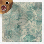 MICASIA - TAPIS EN VINYLE - FROST FLOWER - CARRÉ 1:1 DIMENSION HXL: 40CM X 40CM