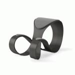 CHAISE ERGONOMIQUE MOON - NOIR/GRIS