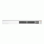 HPE NETWORKING INSTANT ON SWITCH 24P GIGABIT 4P SFP+ 1930 GÉRÉ L2+ GIGABIT ETHERNET (10/100/1000) 1U BLANC