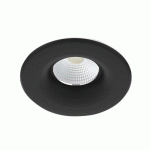 SPOT ENCASTRÉ LED ARIES FIXE 6 W CCT 3000/4000K GRADABLE NOIR ARIC