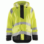 VESTE DE PLUIE HAUTE VISIBILITÉ NIVEAU 1 TAILLE XXL - MANUTAN COLLECTIVITÉS
