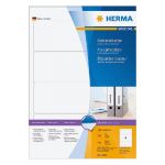 HERMA ETIQUETTE POUR CLASSEUR HERMA - BLANC - 192X61 MM - BOÎTE DE 400 ÉTIQUETTES