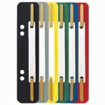 RELIEUR À LAMELLE, 35 X 158 MM, ROUGE - LOT DE 7