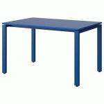 TABLE MALIBU 120X80 T5 SOUDÉ STR ABS BLEU U525/BLEU 5005