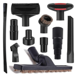 11 PIÈCES KIT DE FIXATION POUR ASPIRATEUR UNIVERSEL 1-1/4 POUCES ADAPTATEUR DE TUYAU D'ASPIRATEUR ACCESSOIRES D'ASPIRATEUR EN PLASTIQUE SEC ET HUMIDE