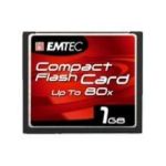Compact Flash 1 Go - 80x Speed - EMTEC