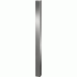 POTEAU INOX 70X70 MM TÊTE PLATE À SCELLER - CROSO