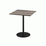 URBAN TABLE DE BISTROT TROPICAL WOOD 70X70 CM - VEBA