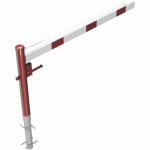 BARRIÈRE PIVOTANTE AVEC CÂBLE À BÉTONNER AVEC SERRURE-2000MM - SCHAKE