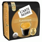 CAFÉ CARTE NOIRE CLASSIQUE DOSETTE SOUPLE MACHINE DOSETTE SOUPLE