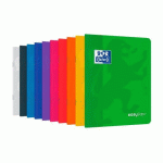 LOT DE 10 - CAHIER OXFORD EASYBOOK 17 X 22 CM GRANDS CARREAUX 96 PAGES