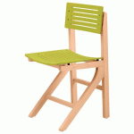 CHAISE EOLE AST - HÊTRE MANGUE - STRUCTURE HÊTRE NATUREL - SUNSET CREATION