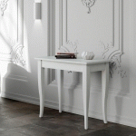 ITAMOBY - CONSOLE EXTENSIBLE 90X48/204 CM SABOLA SMALL FRÊNE BLANC