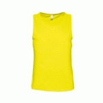 DÉBARDEUR PERSONNALISABLE MASCULIN CLASSIC JAUNE