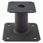 PIED DE POTEAU FIXE - SUR PLATINE - HAUTEUR 100 MM - NOIR - PPA100PB SIMPSON STRONG-TIE
