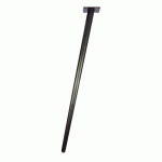 PIED DE TABLE CONIQUE - INCLINÉ - 710 MM - NOIR CUIVRERIE CENTRALE