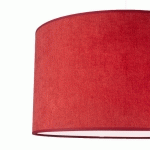 DUOLLA SUSPENSION BRISTOL, MOTIF TOILE, ROUGE