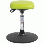 TABOURET SWAY TETRA - IMITATION CUIR - BAS - VERT - GLOBAL PROFESSIONAL SEATING