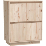 VIDAXL - BUFFET 60X34X75 CM BOIS MASSIF DE PIN