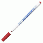 MARQUEUR EFFAÇABLE BIC VELLEDA 1721 POINTE OGIVE 2,8 MM ROUGE