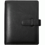 ORGANISEUR 17 CUIR CALI - 15X19CM - NOIR - EXACOMPTA