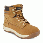 PORTWEST FW32 CHAUSSURE MI-HAUTE CUIR NUBUCK EMBOUT ACIER S3 HRO MIEL - TAILLE 47