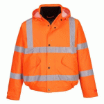 PORTWEST S463 BLOUSON HI-VIS ORANGE - TAILLE XS