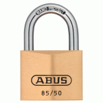 ABUS 3 CADENAS DE SÉCURITÉ ABUS SÉRIE 85 POUR CLÉ PASSE - VARIÉ 2 CLÉS - 50MM