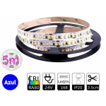 JANDEI - BANDE LED 24V BLEU IP20 168 LED SMD2835 15W PCB 3 ONCES 5 M BANDE LED 24V