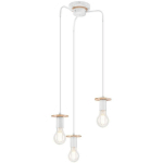 LAMKUR ANGELINA PLAFONNIER SUSPENDU CLUSTER BLANC , 3X E27