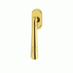 POIGNÉE DE FENÊTRE MONTMARTRE F2704 ROSACE OVALE -OSCILLO-BATTANT -DORÉ KARCHER DESIGN