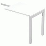 RETOUR DIRECT TRENDY - PIEDS MÉTAL BLANC - BLANC - ARTARREDI