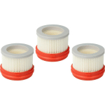 VHBW - SET DE 3X FILTRES D'ASPIRATEUR COMPATIBLE AVEC DREAME H11, H11 MAX, T10, T20 ASPIRATEUR À BATTERIE - FILTRE PRINCIPAL AVEC MOUSSE INTÉRIEURE