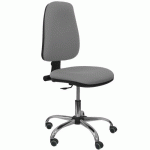 CHAISE SOCOVOS BASE CHROMÉ - GRIS - PIQUERAS Y CRESPO