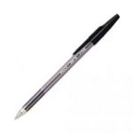 PILOT STYLO À BILLE RECHARGEABLE POINTE FINE ENCRE NOIRE CORPS PLASTIQUE CRISTAL AVEC CAPUCHON BP-SF