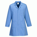 PORTWEST AS10 BLOUSE ANTISTATIQUE ESD BLEU HAMILTON - TAILLE 5XL