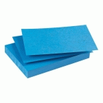 COUVERTURE DE RELIURE CARTON 270 G CLAIREFONTAINE BLEUE - PAQUET DE 100